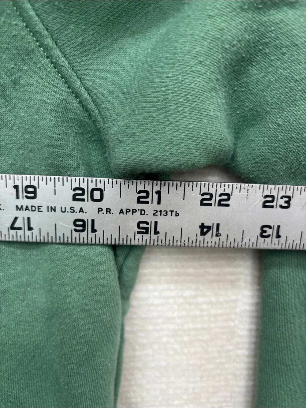 Tommy Hilfiger | medium Sage Green Crewneck Sweatshirt - Picture 3 of 6